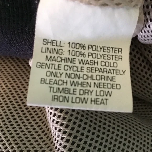 💚 3/$25 Van Heusen large black jacket with silver zipper - Picture 5 of 10